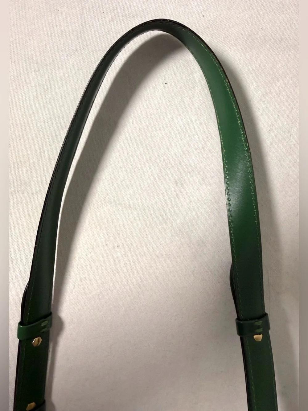 Louis Vuitton Cluny Green Epi Leather Shoulder Bag Vintage with Dust Bag
